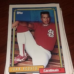 Baseball cards each sold separately